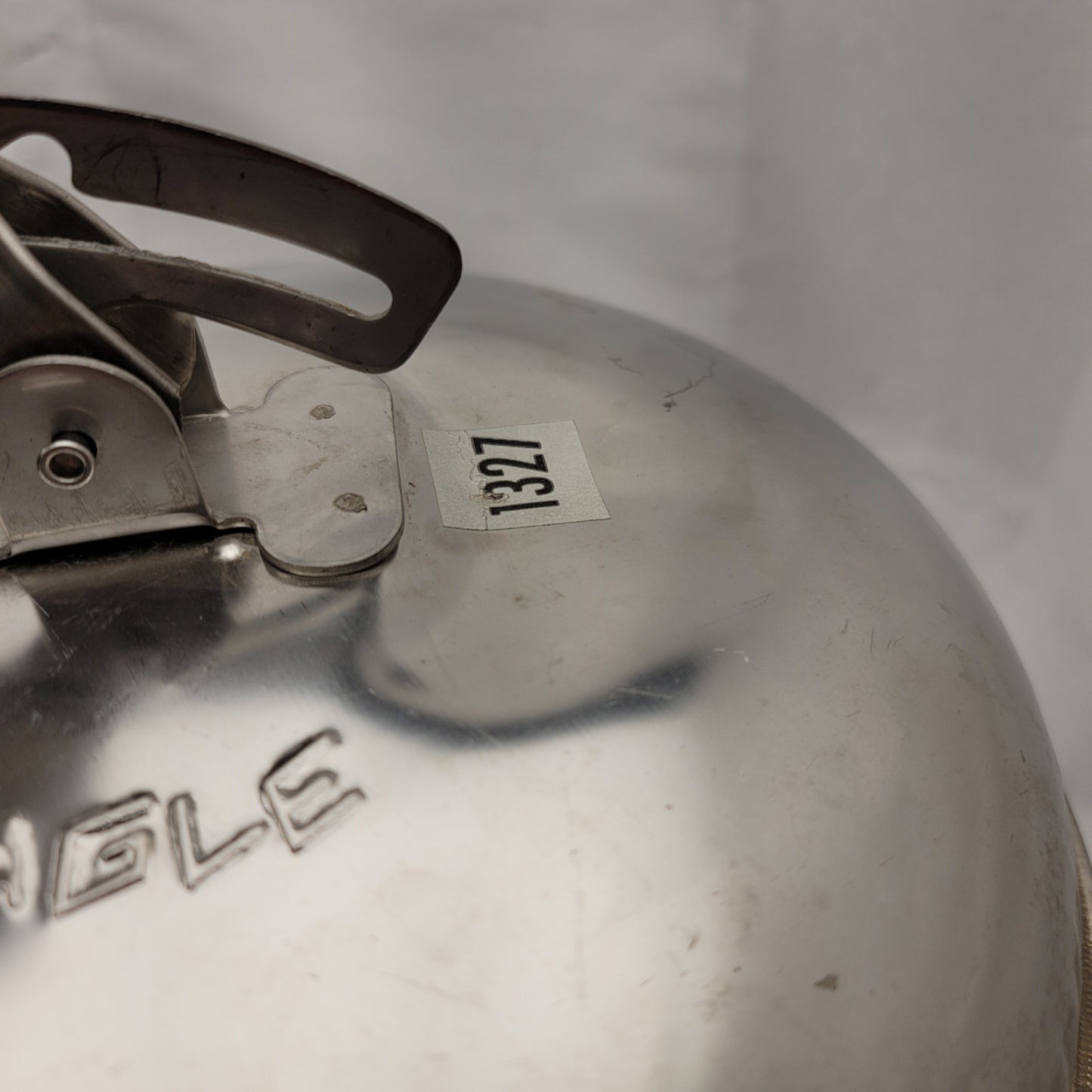 New – Open box Eagle 1327 Stainless Steel Safety Can With Faucet And Flame Arrester 5 Gallon