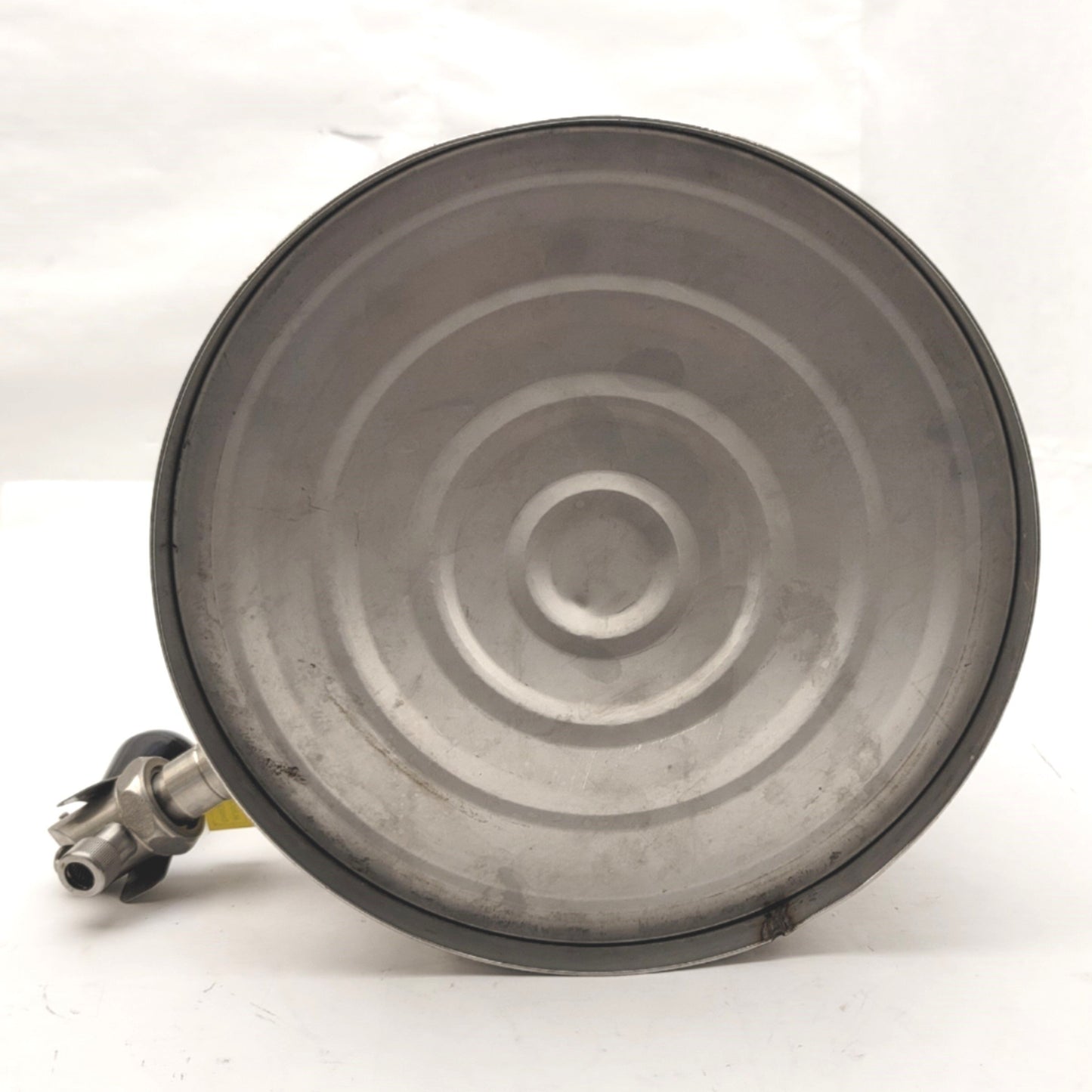 New – Open box Eagle 1327 Stainless Steel Safety Can With Faucet And Flame Arrester 5 Gallon