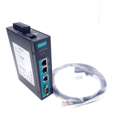 New Moxa Mgate 5105-MB-EIP 1 Port Modbus RTU to Ethernet, IP Gateway 12-48VDC