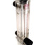 Used King Instruments 7530-1-1-1-3C03 Rotameter, 3" Scale, 8 SCFM Air, 100 PSIG Max