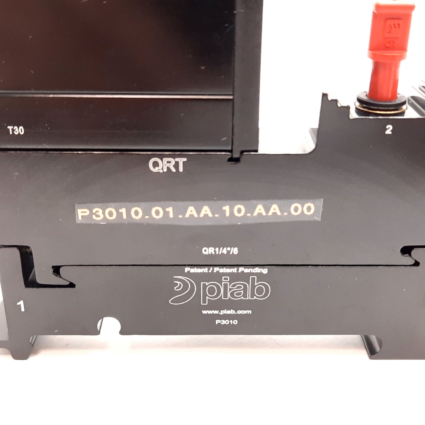 New Piab P3010.01.AA.10.AA.00 Compact Vacuum Pump, 102psi Max, 22.1 inHg, 1/8NPSF