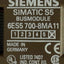 Used SIEMENS 6ES5700-8MA11 Terminal Bus Module, For S5-100U/ET, DIN Rail Mount