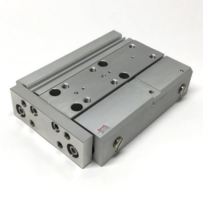 Used Rexroth 2-650-113-650 Guided Air Cylinder Linear Slide 2x 25mm Bore, 60mm Stroke