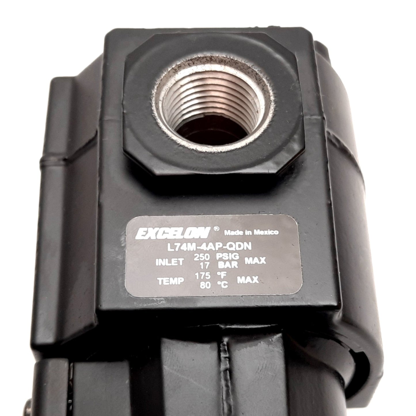 Used Norgren L74M-4AP-QDN Pneumatic Lubricator, Pressure: 250psi Max, Ports: 1/2" NPT