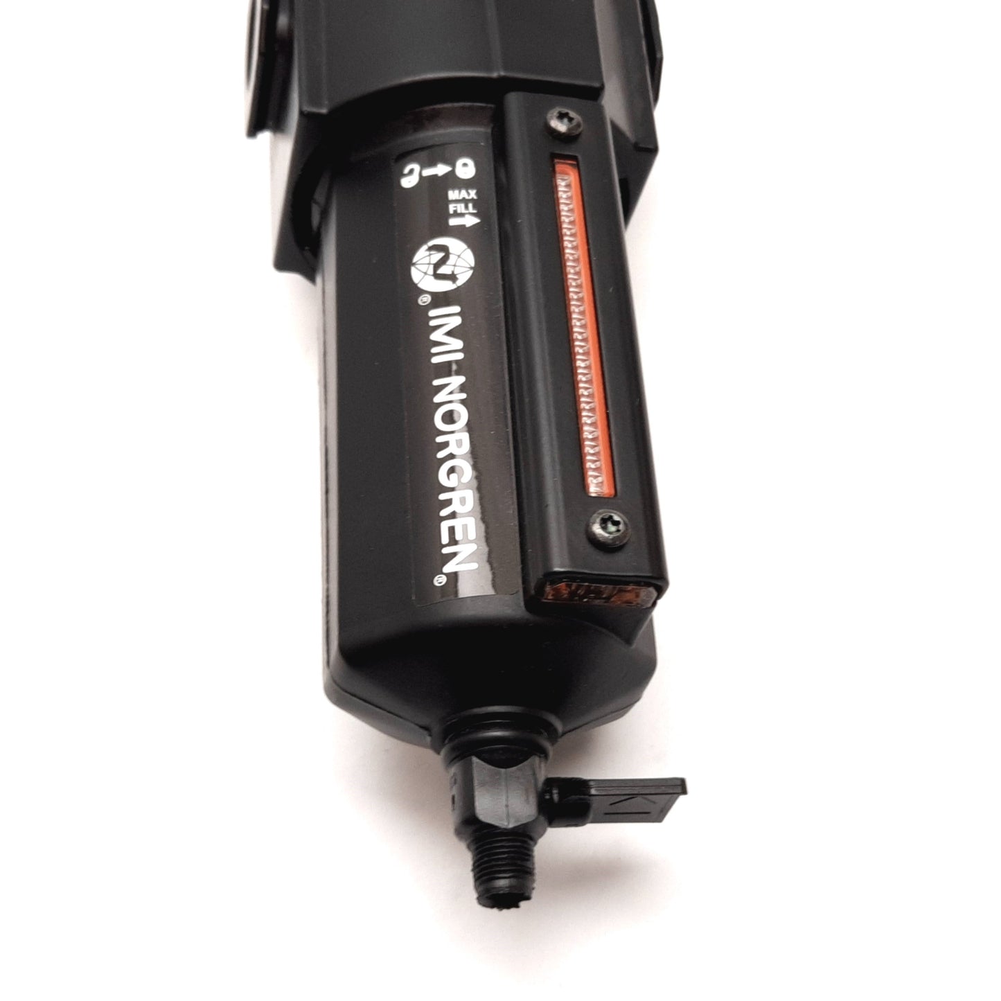 Used Norgren L74M-4AP-QDN Pneumatic Lubricator, Pressure: 250psi Max, Ports: 1/2" NPT