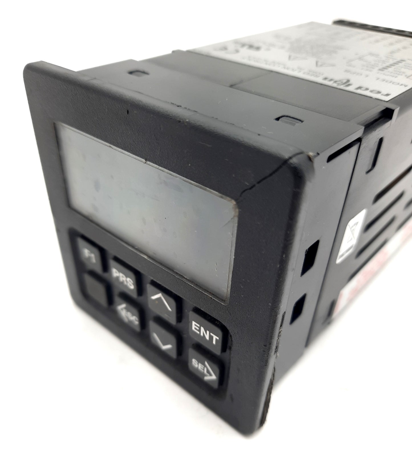 Used Red Lion LGPB0000 Counter Rate Indicator Meter, 4-Preset Batch, Green Backlight
