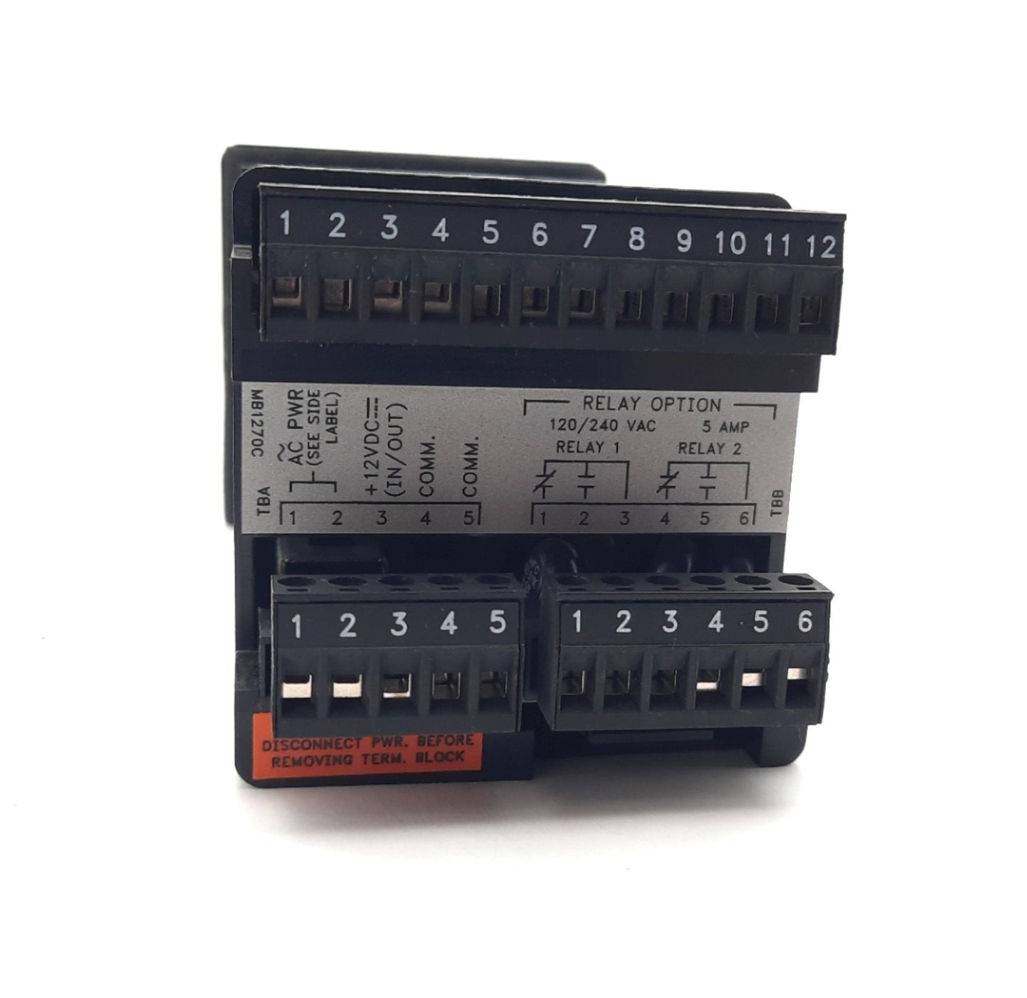 Used Red Lion LGPB0000 Counter Rate Indicator Meter, 4-Preset Batch, Green Backlight