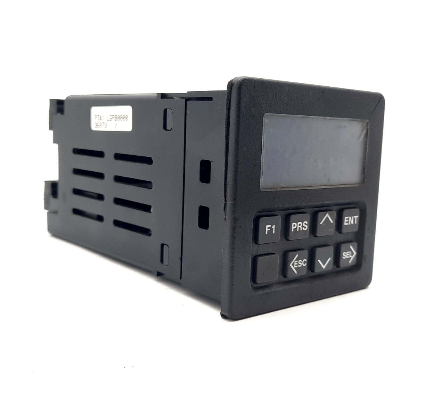 Used Red Lion LGPB0000 Counter Rate Indicator Meter, 4-Preset Batch, Green Backlight