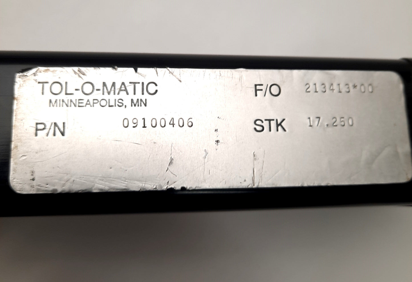 Used Tolomatic BC210NPSK17.25SL Band Cylinder, 1/2" Bore, 17-1/4" Stroke, 1/8" NPT
