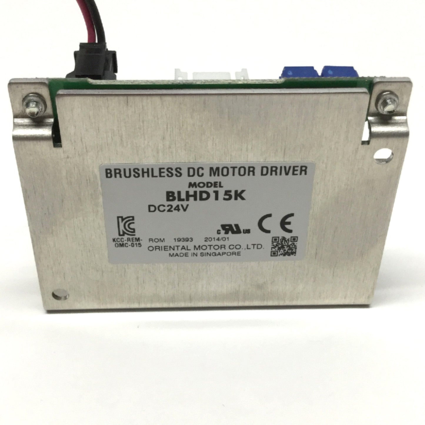 Used Oriental BLHD15K Brushless DC Motor Driver Speed Control 24VDC, BLH Series, 15W