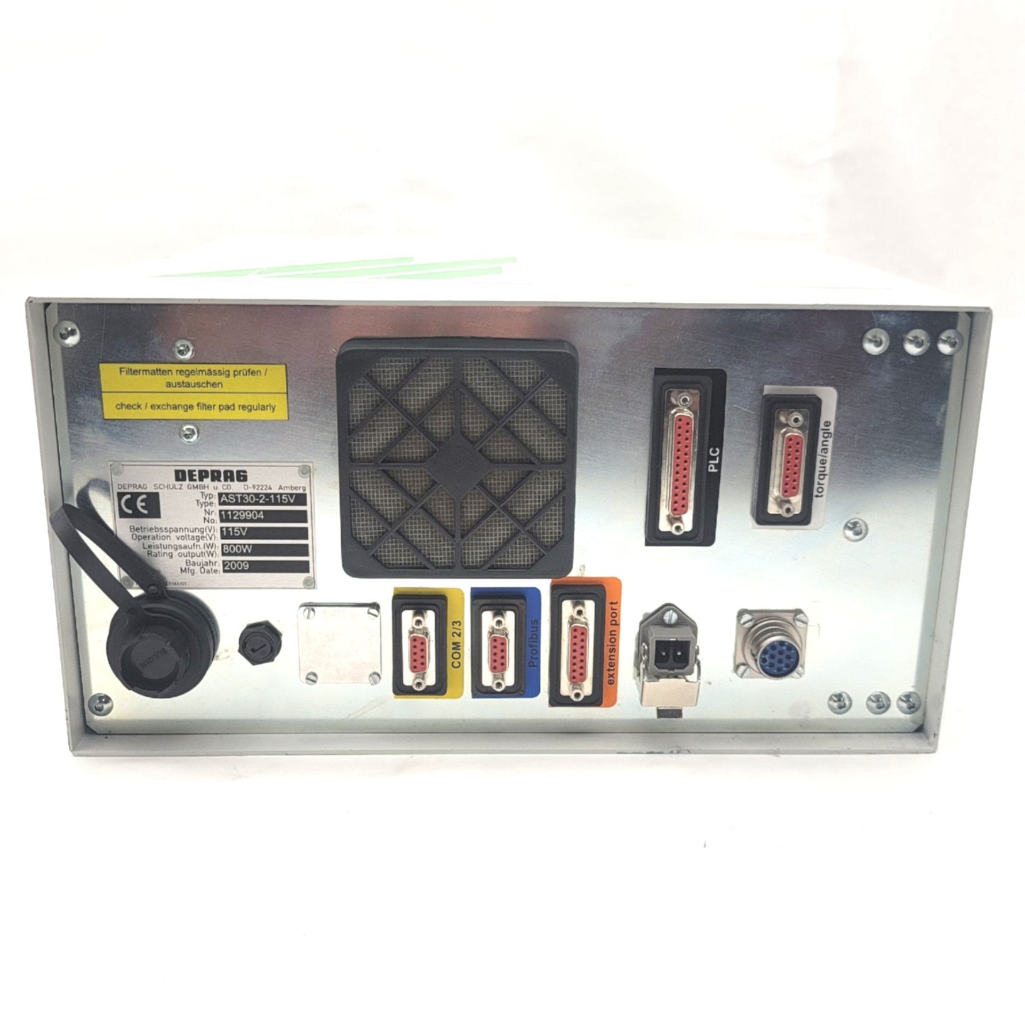 Used Deprag AST30-2-115 Screwdriver Sequence Controller, 115VAC, 800W