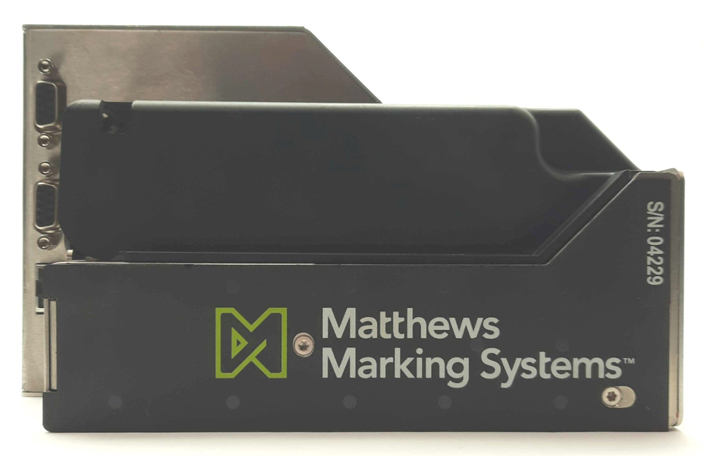 Used Mathews Marking System VIAjet L12 Print Head ½"Height 1600FPM @ 75DPI *Cosmetic*