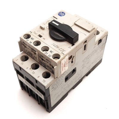 Used Allen Bradley 140M-C2E-B25 Motor Protector Circuit Breaker 3-Pole 1.6-2.5A 600V
