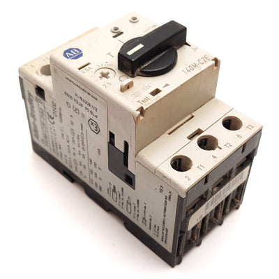 Used Allen Bradley 140M-C2E-B40 Motor Protector Circuit Breaker 3-Pole 2.5-4.0A 600V