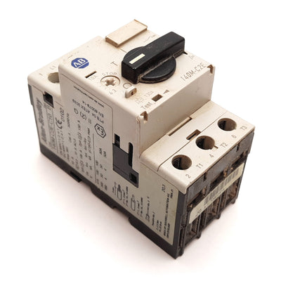 Used Allen Bradley 140M-C2E-C10 Motor Protector Circuit Breaker 3-Pole 6.3-10A 600VAC