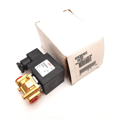 New Asco WPSC8261S412 Solenoid Valve, 2-Way N/C, Coil: 24VDC, 36psi Max, 1/4" NPT