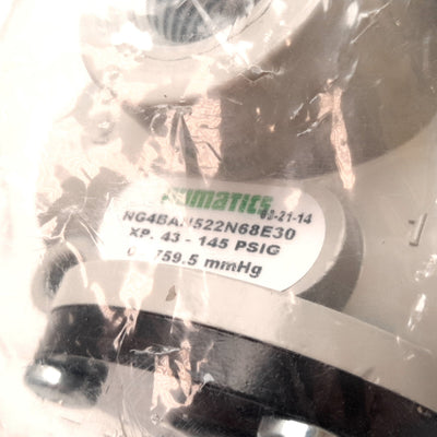 New Numatics NG4BAN522N68E30 Solenoid Poppet Valve, 2-Position 3-Port N/O, 1/2" NPT