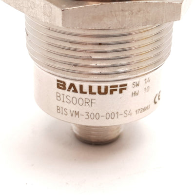 New Balluff BIS00RF BIS VM-300-001-S4 RFID Read/Write Head, HF (13.56MHz), 18-30VDC
