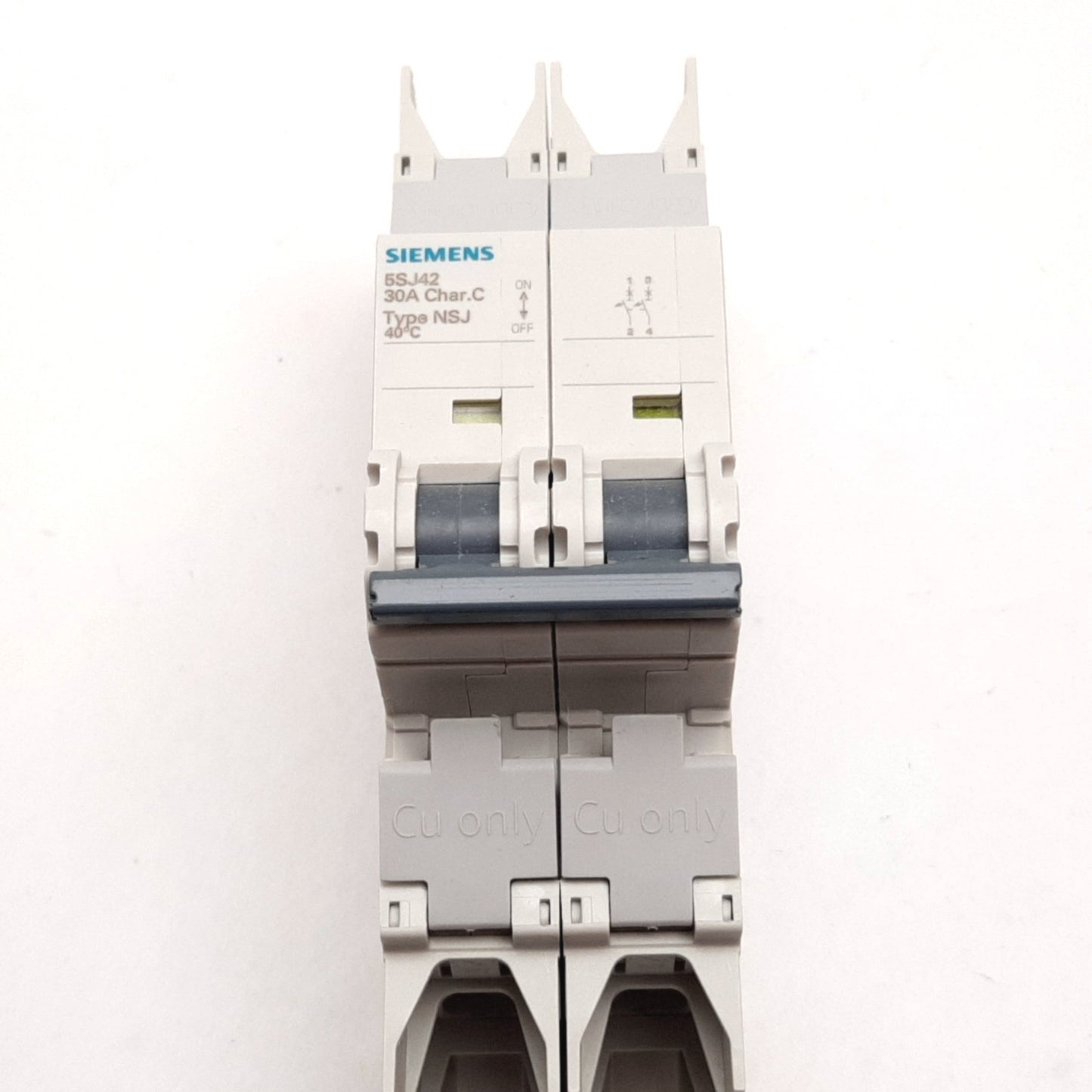 New Siemens 5SJ4230-7HG42 Circuit Breaker, 2-Pole, Rating: 30A 480Y/277V, C-Curve