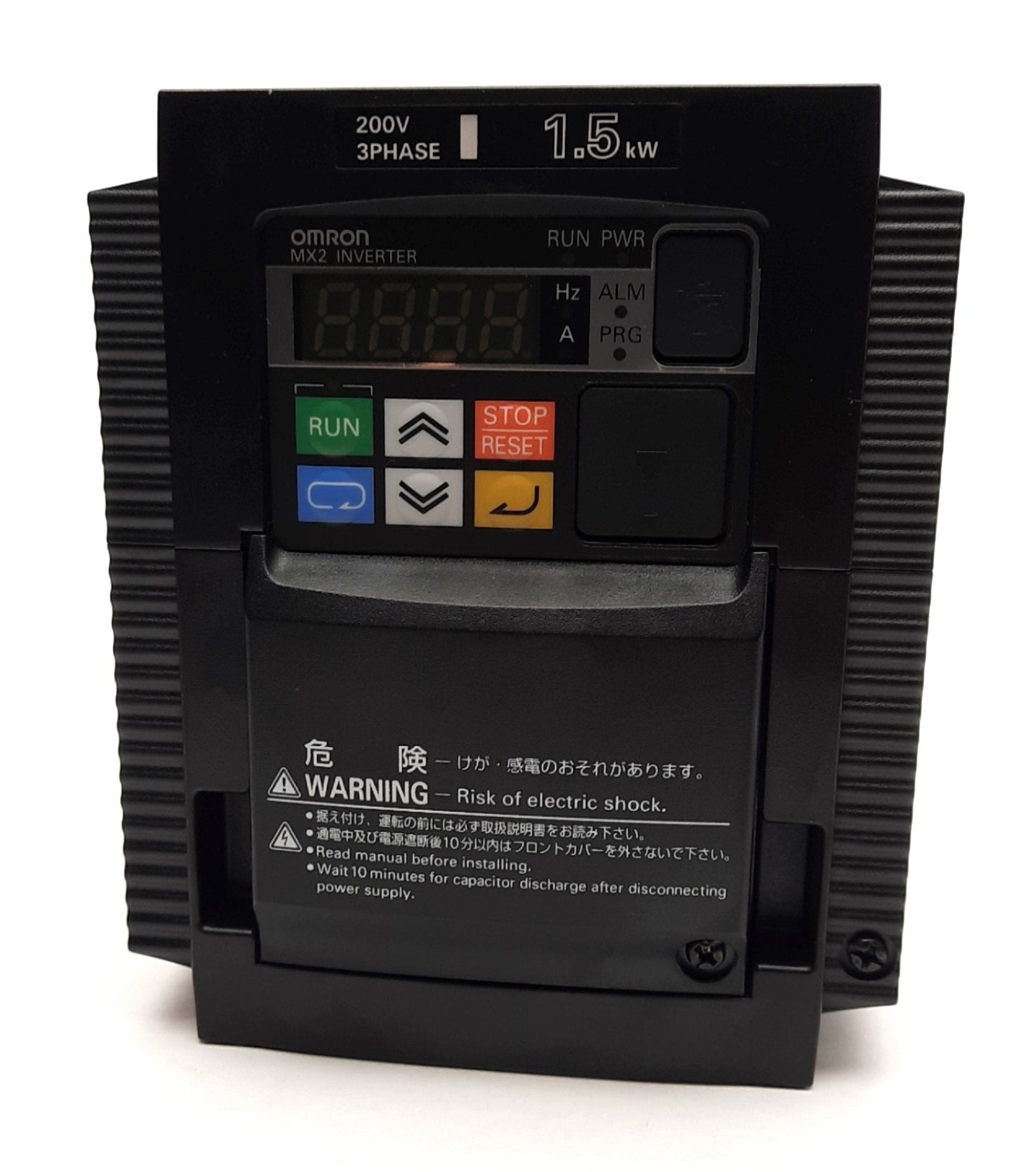 New Omron 3G3MX2-A2015-V1 Power Inverter, IN 200-240V 10.8/9A, 0.1-580Hz Output