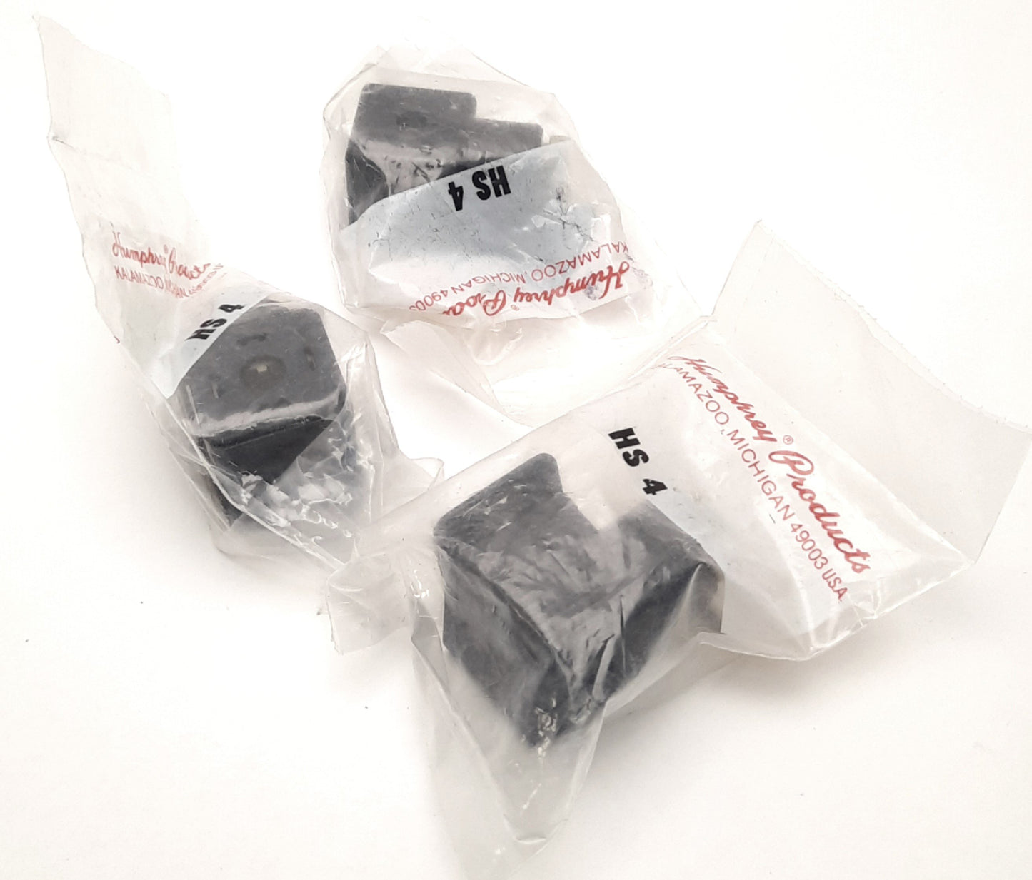 New Lot of 3 Humphrey HS-4 / HS4 Solenoid Connectors, DIN Receptacle Type A