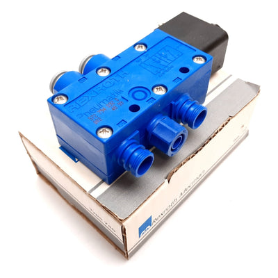 New Rexroth 572 794 092 0 Pneumatic Solenoid Valve, 2-Position 5-Port, 10bar, 24V