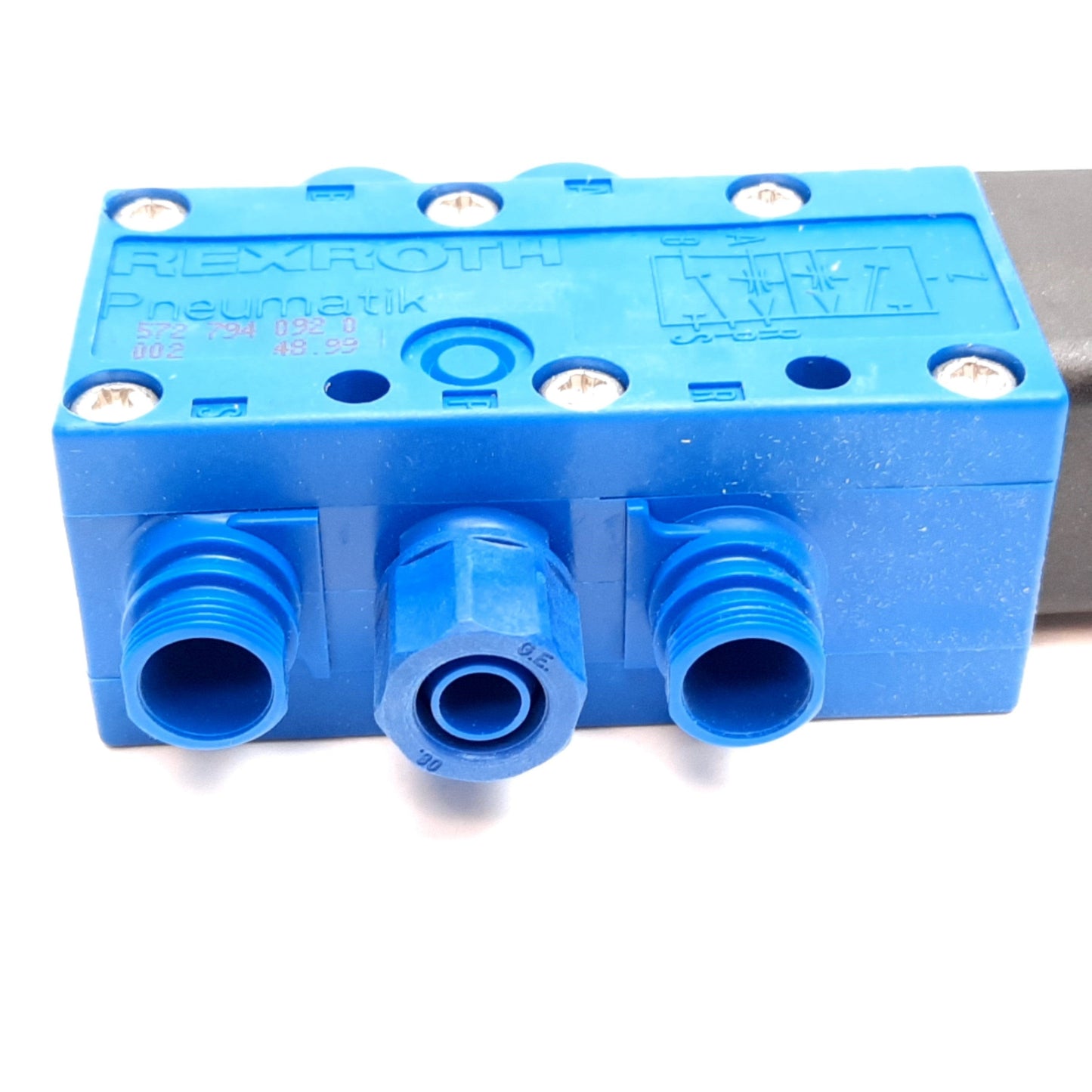 New Rexroth 572 794 092 0 Pneumatic Solenoid Valve, 2-Position 5-Port, 10bar, 24V