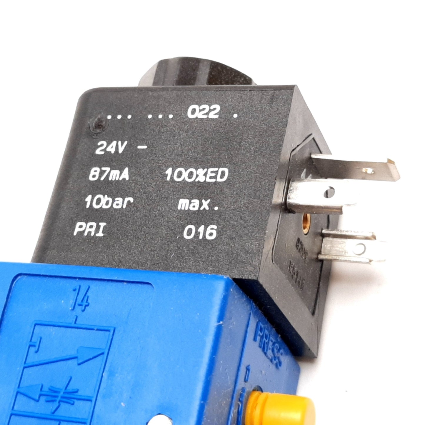 New Rexroth 572 794 092 0 Pneumatic Solenoid Valve, 2-Position 5-Port, 10bar, 24V