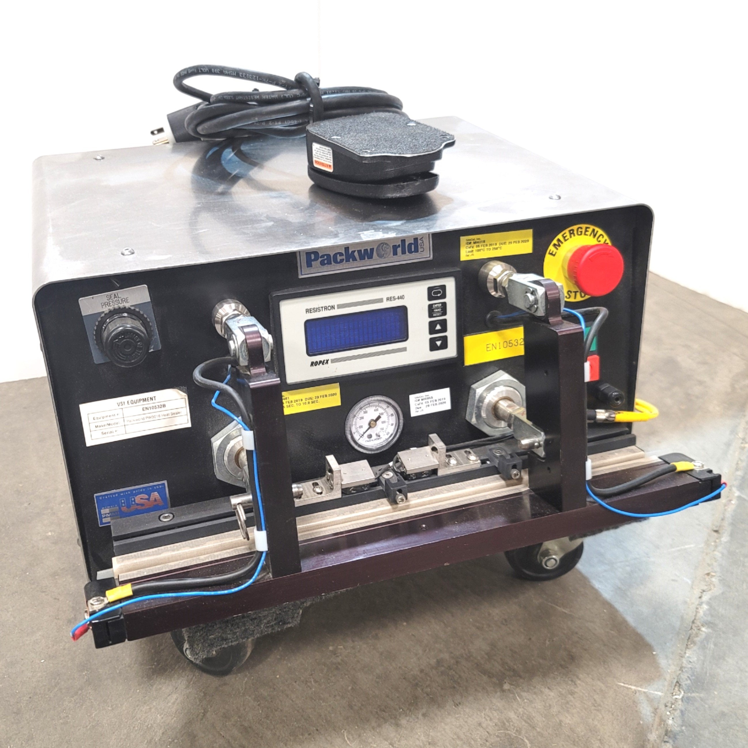 Packworld PW3016-440-1-22-06 Vertical Impulse Heat Sealing Machine 16 ...