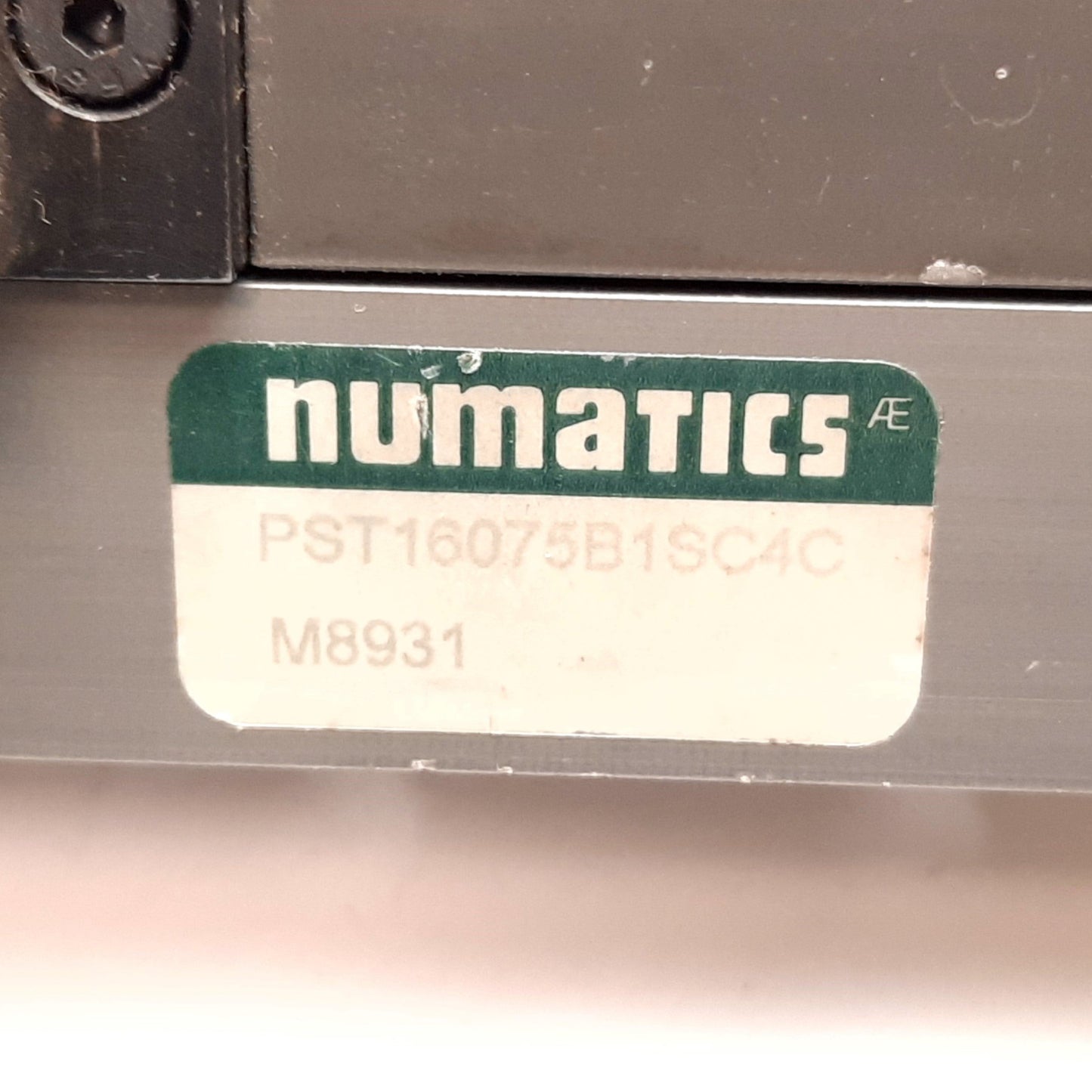 Used Numatics PST16075B1SC4C Pneumatic Slide Table, Bore: 16mm, Stroke: 75mm