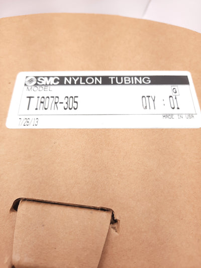 New SMC TIA07R-305 Nylon Tubing Red 305 Meters 1000 Feet 1/4" OD, .18" ID
