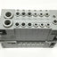 Used Rexroth LS04 D-Sub Manifold w/ 6x Solenoid Valves 5-Port 2-Position, 24VDC Coil