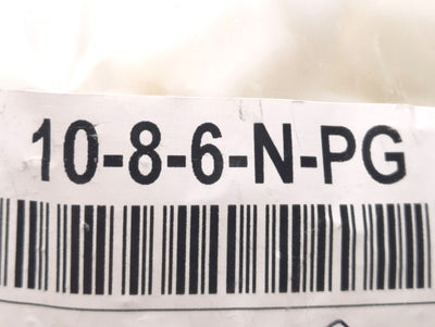 New – Open box Lot of 98 Jaco 10-5-6-N-PG Male Connectors 1/2" Tube to 3/8" Pipe Thread