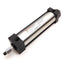 Used Norgren TC5/16-REV.#0 Pneumatic Cylinder, Bore: 1-1/8", Stroke: 4", 150psi Max
