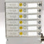 Used Rexroth AV03 D-Sub Manifold w/ 6x Solenoid Valves 5-Port 2-Position, 24VDC Coil