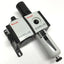 Used Rexroth AS2-SOV Manual Shut-Off Valve 3-Port 2-Position w/ Filter-Regulator