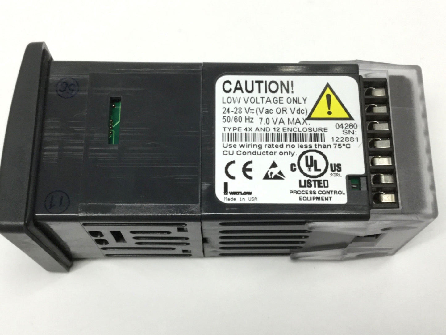 Used Watlow 96B1-CDDM-00RR Universal Temperature Controller 24V AC/DC, 4 Outputs