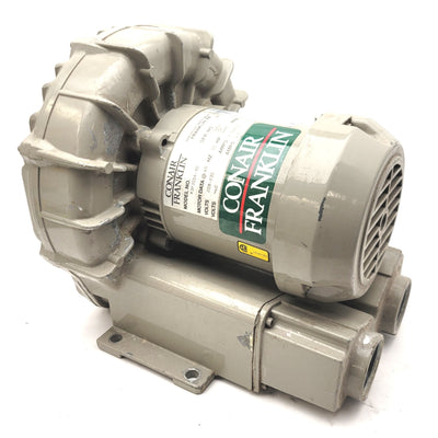 Used Conair Franklin R3P305A-30 Regenerative Blower 1/2HP 208-230/460VAC 3-Ph 3450RPM