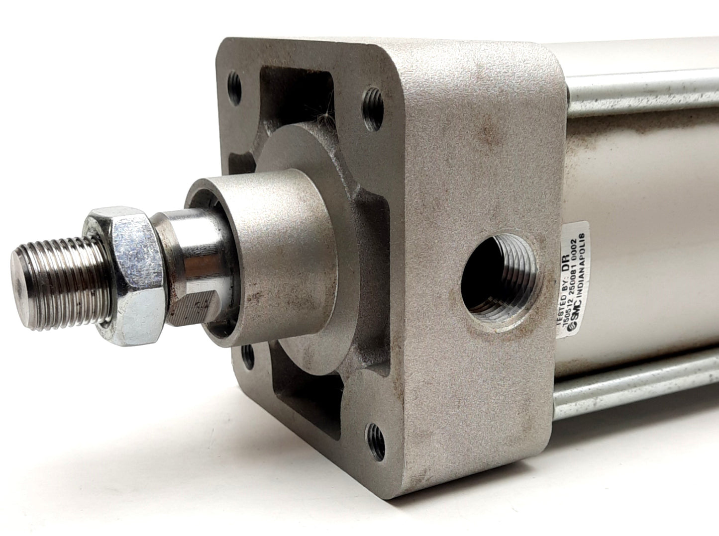 Used SMC NCA1D325-0500-XB6 High Temp Pneumatic Cylinder, 3.25" Bore, 5.0" Stroke