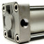 Used SMC NCA1D325-0500-XB6 High Temp Pneumatic Cylinder, 3.25" Bore, 5.0" Stroke