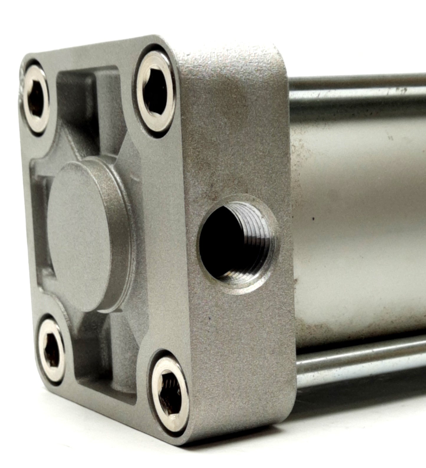 Used SMC NCA1D325-0500-XB6 High Temp Pneumatic Cylinder, 3.25" Bore, 5.0" Stroke