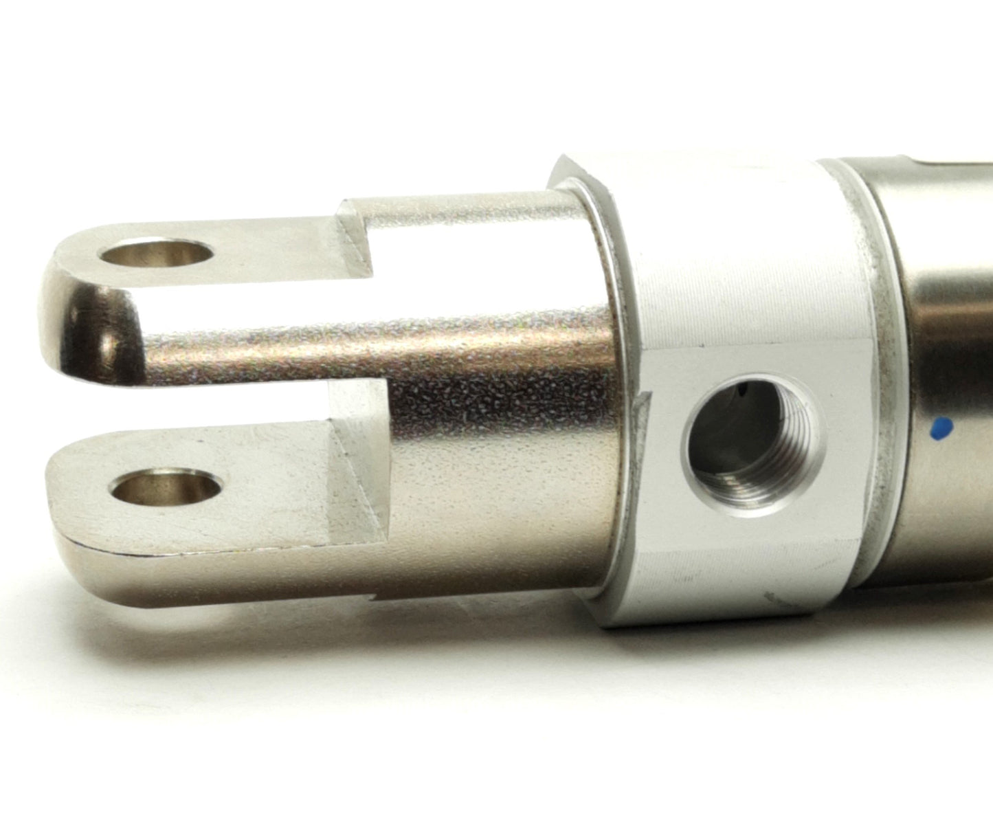 New – Open box SMC CM2D40-20 Pneumatic Cylinder, 40mm Bore, 20mm Stroke, 1/4 Rc, 1.0MPa Max