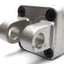 Used SMC NCDA1D150-1000-XA22M Tie Rod Cylinder, 250Psi Max, 1-1/2" Bore, 10" Stroke