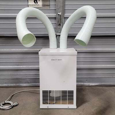 Used Air Systems S-987-2 Extract-All Fume Dust Smoke Extractor, HEPA, 175CFM, 120VAC