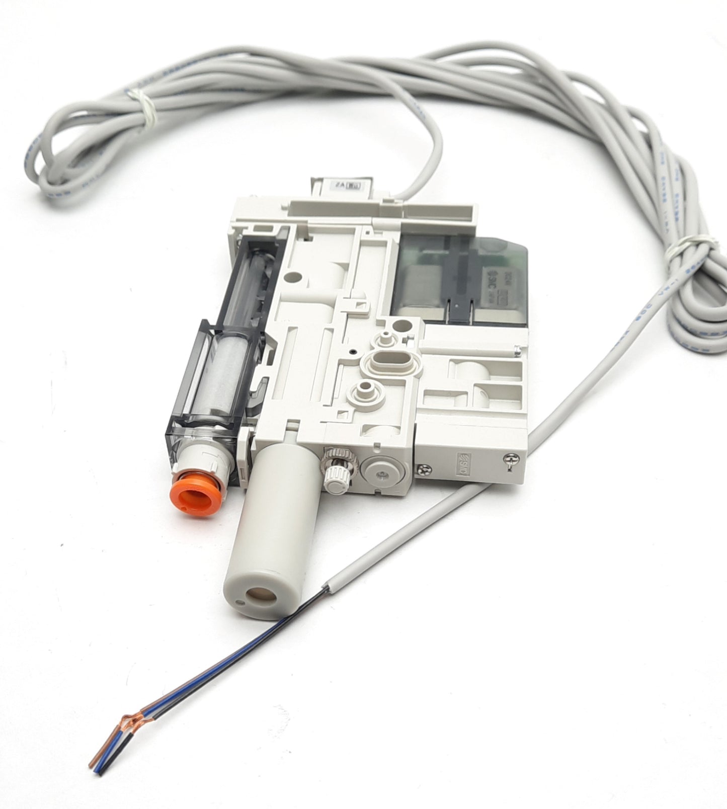 New – Open box SMC ZK2H12R5PC-07-J Vacuum Ejector, 24VDC Ø1.2 Nozzle, -101 KPa Max Ø1/4" V Port