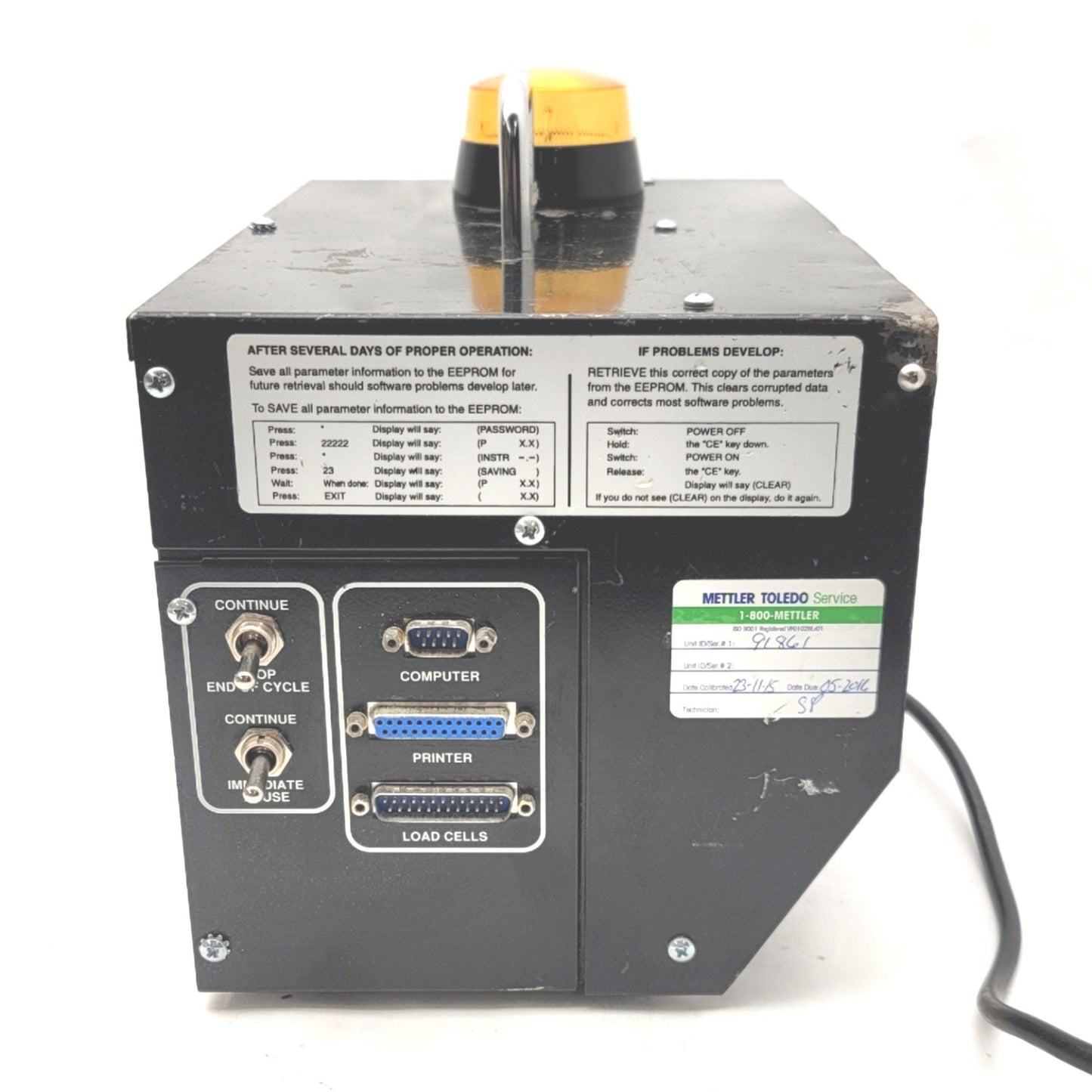 Used Maguire WSB MB Micro Blender Gravimetric Blender Controller, 120VAC, 100lbs/hr