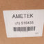 New Ametek 516435 Filter Element For Inlet Filters 8-10 Microns 3.5"ID, 6"OD, 8.5"H