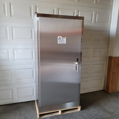 New Hoffman A84XM4024SSN4 Floor Mounted Stainless Steel Enclosure 84"x 40"x 24"