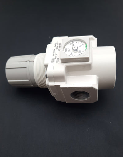 New SMC AR40-N04E-Z-B Regulator 7-125 PSI 1/2" NPT Pressure Gauge Range 0-150