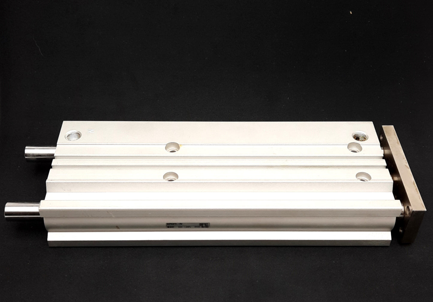 Used SMC MGPM20TN-175Z Compact Guided Cylinder, 20mm Bore, 175mm Stroke, 1.0MPa Max